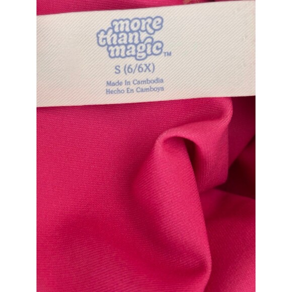 More than Magic Girls Orange and Pink Dance/Leotard Size 6X - Picture 6 of 6